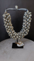Schelpenornament grijs