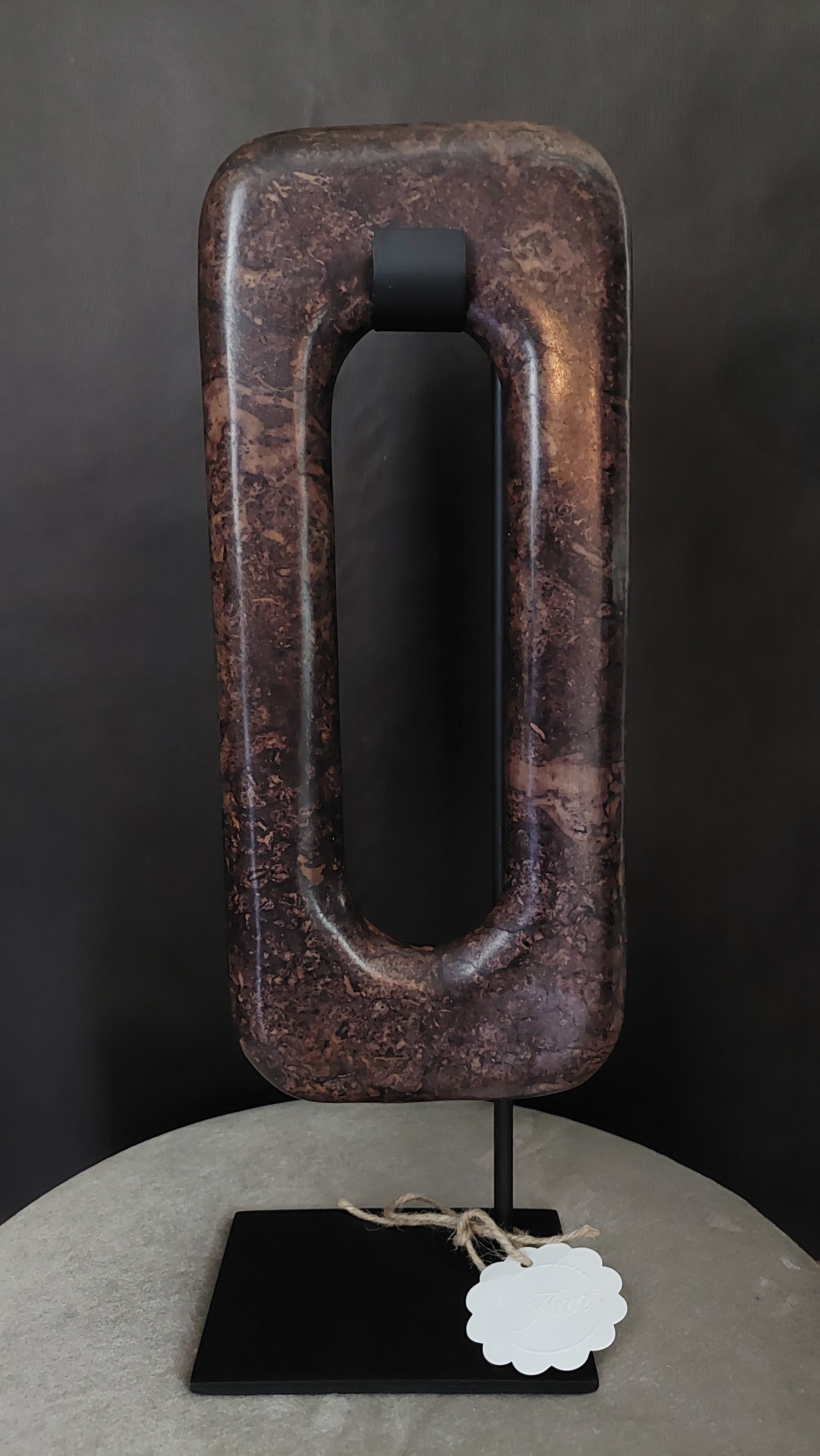 Ornament marmer op standaard