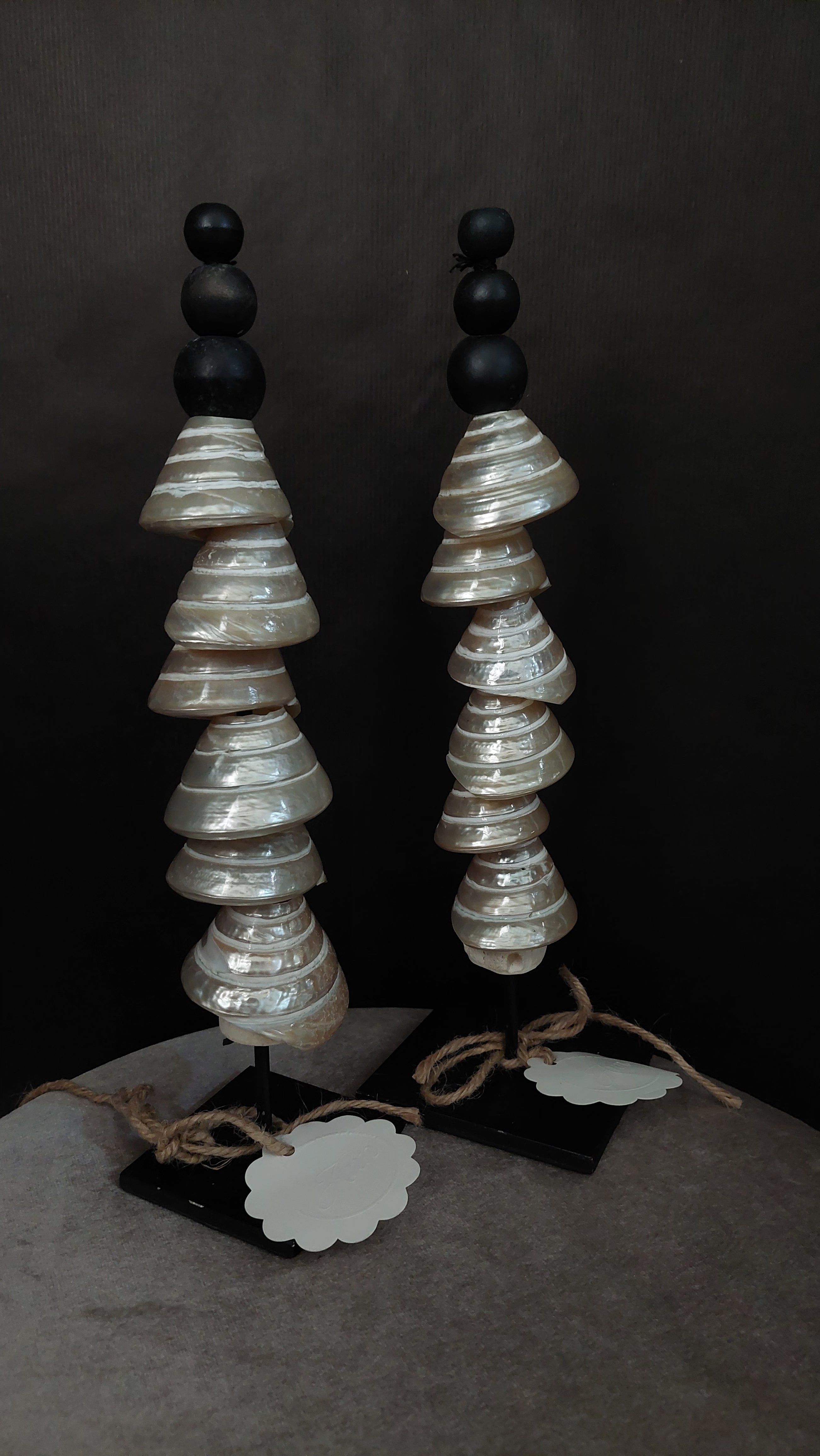 Pilaar schelpenornament