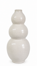 Keramieke vaas - Creme 46 cm