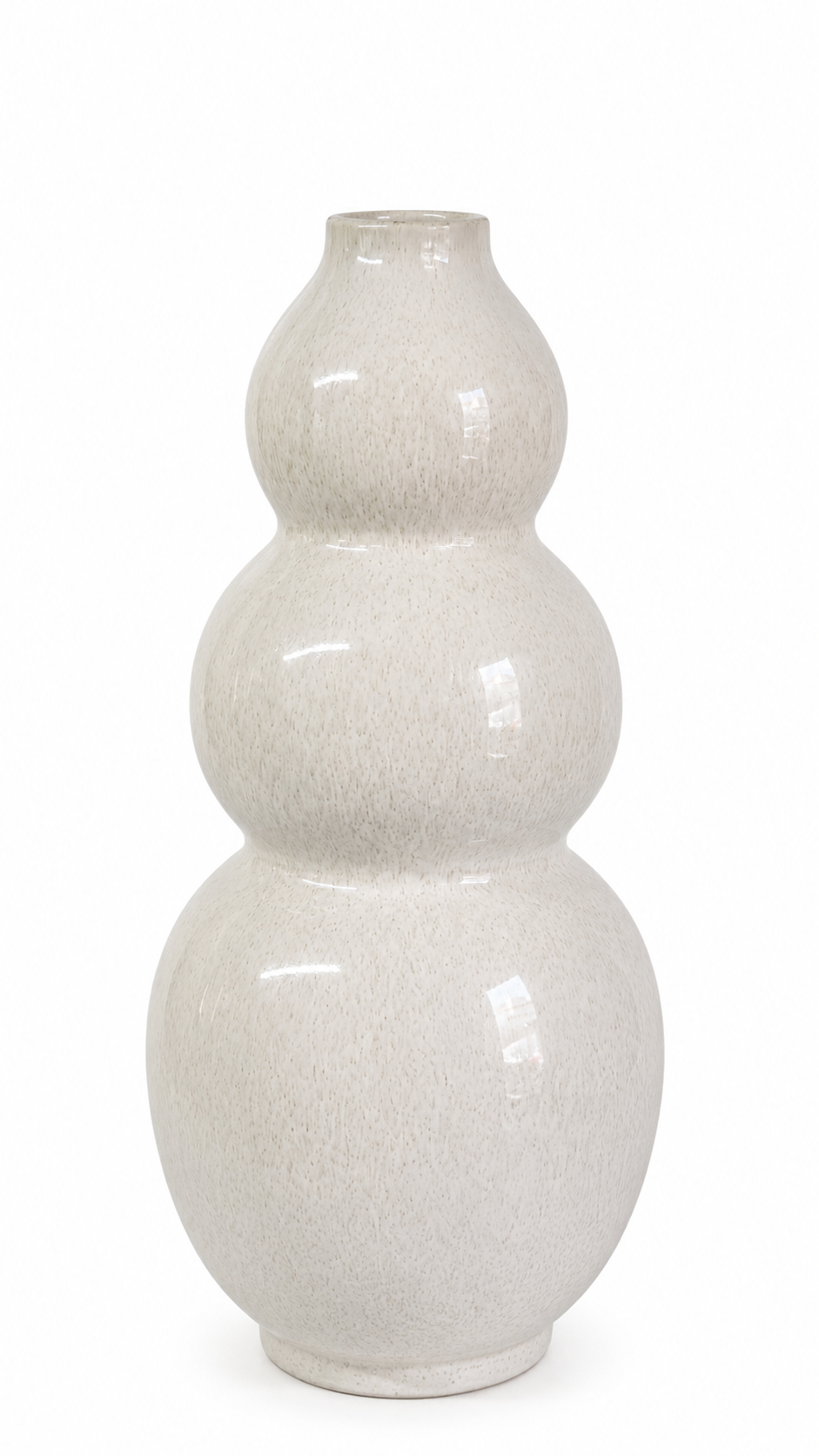 Keramieke vaas - Creme 46 cm