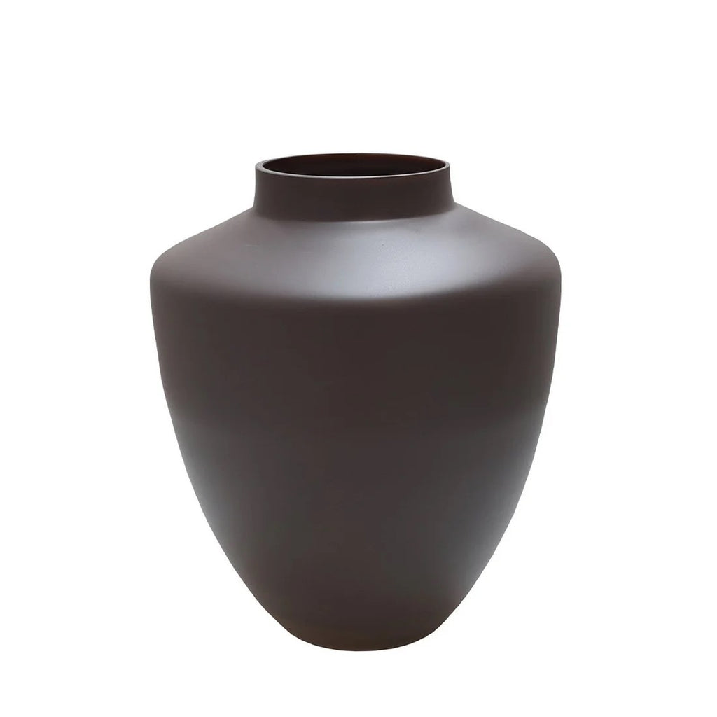 TUGELA MATTE EARTH VAAS – BRUINE DESIGNVAAS - maat s