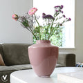 Vase Tugela S pastel pink D24 x H29 cm
