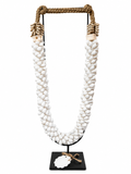 Schelpenketting op standaard – 55 cm