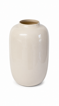 Vase The World glazen vaas crème – 28 cm