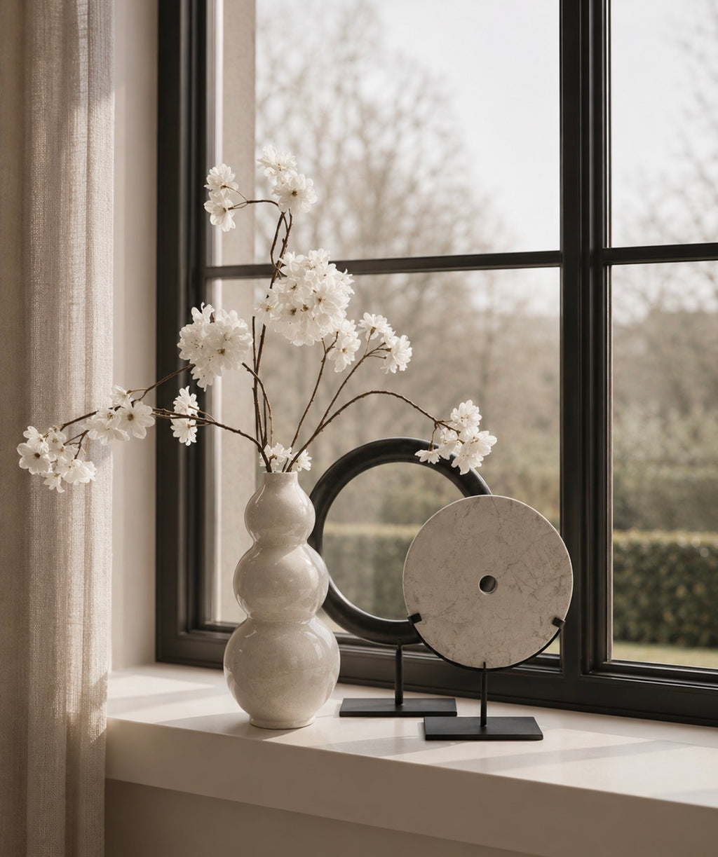 Kunsttak Witte Bloesem – Tijdloze Elegantie