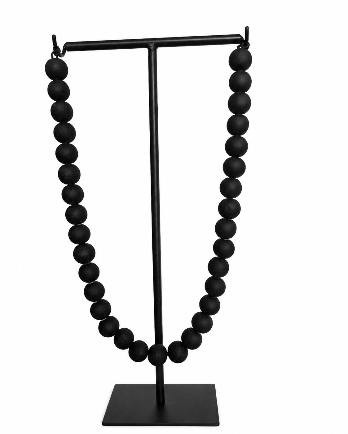 Houten Kralenketting op Standaard