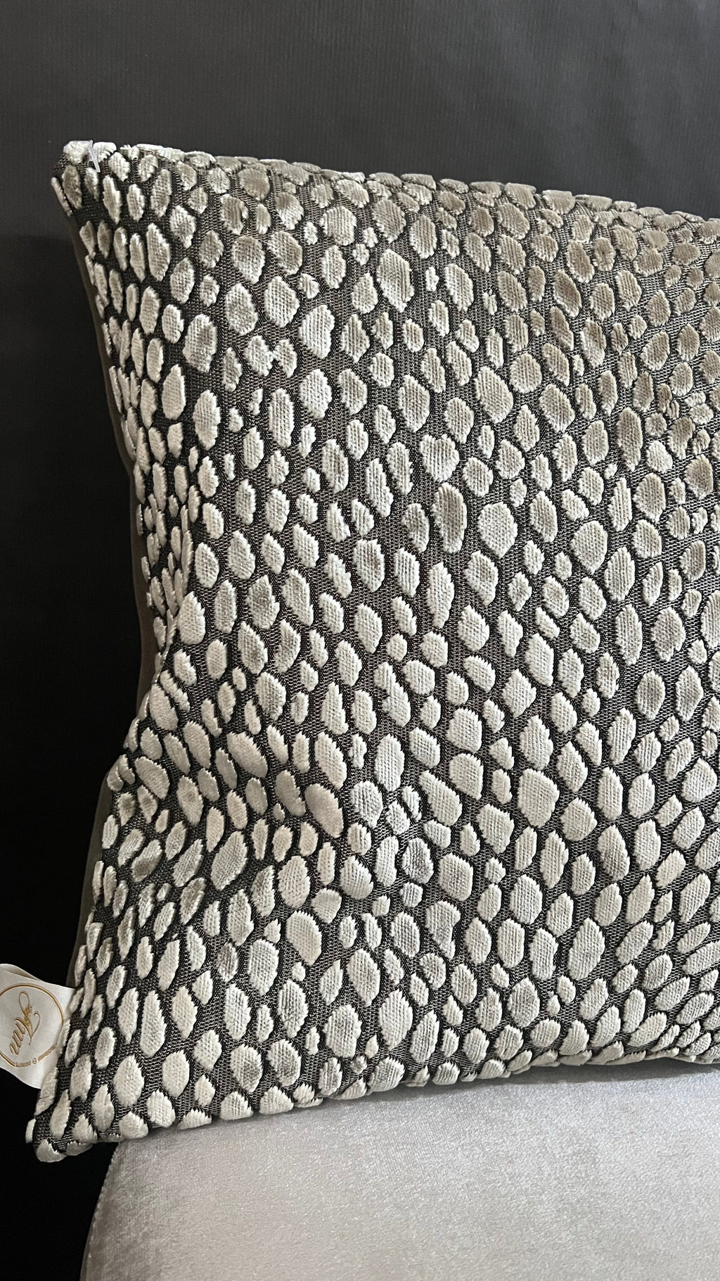 Vierkant leopard kussen