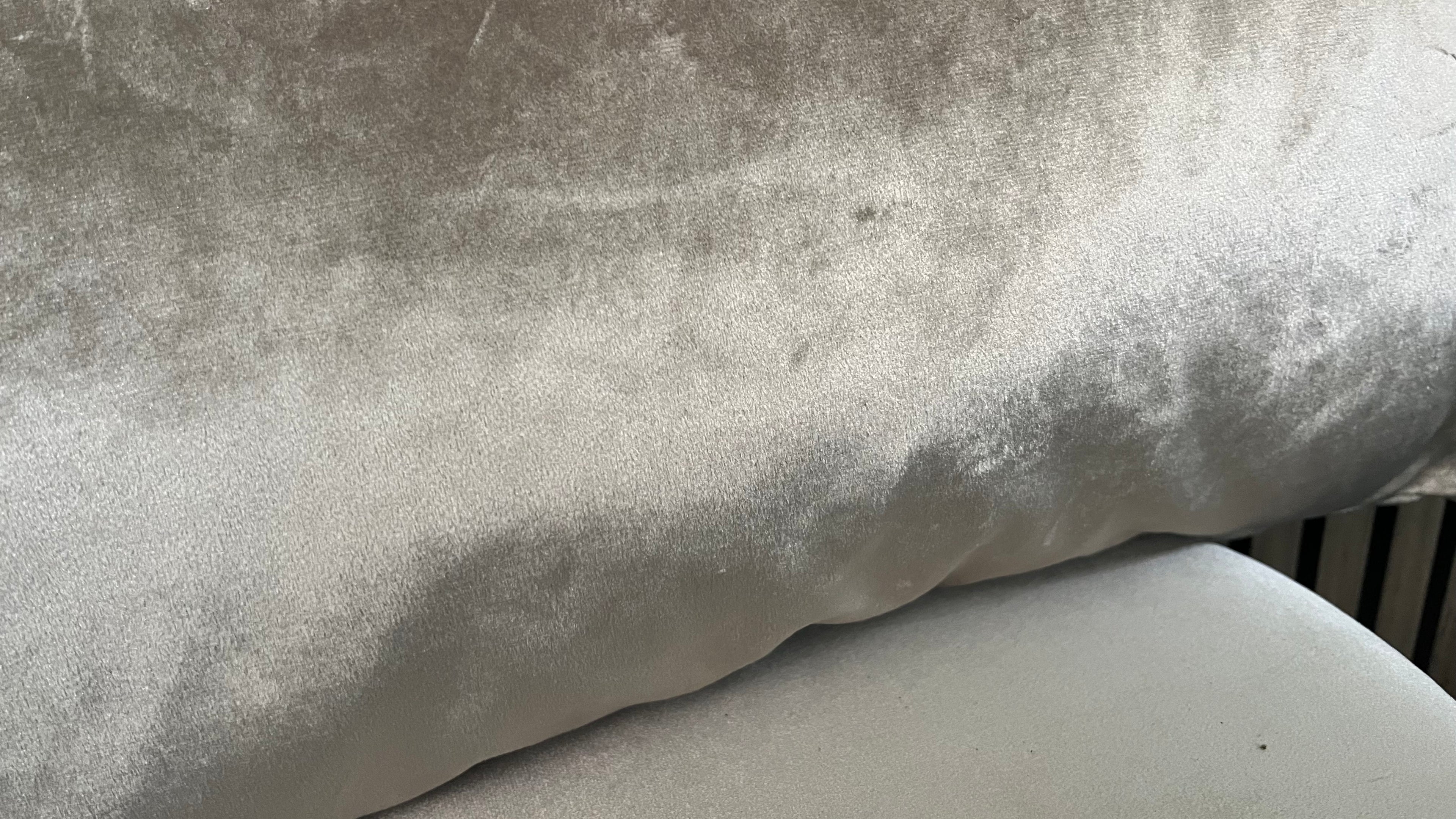 Vierkant kussen bruin velvet