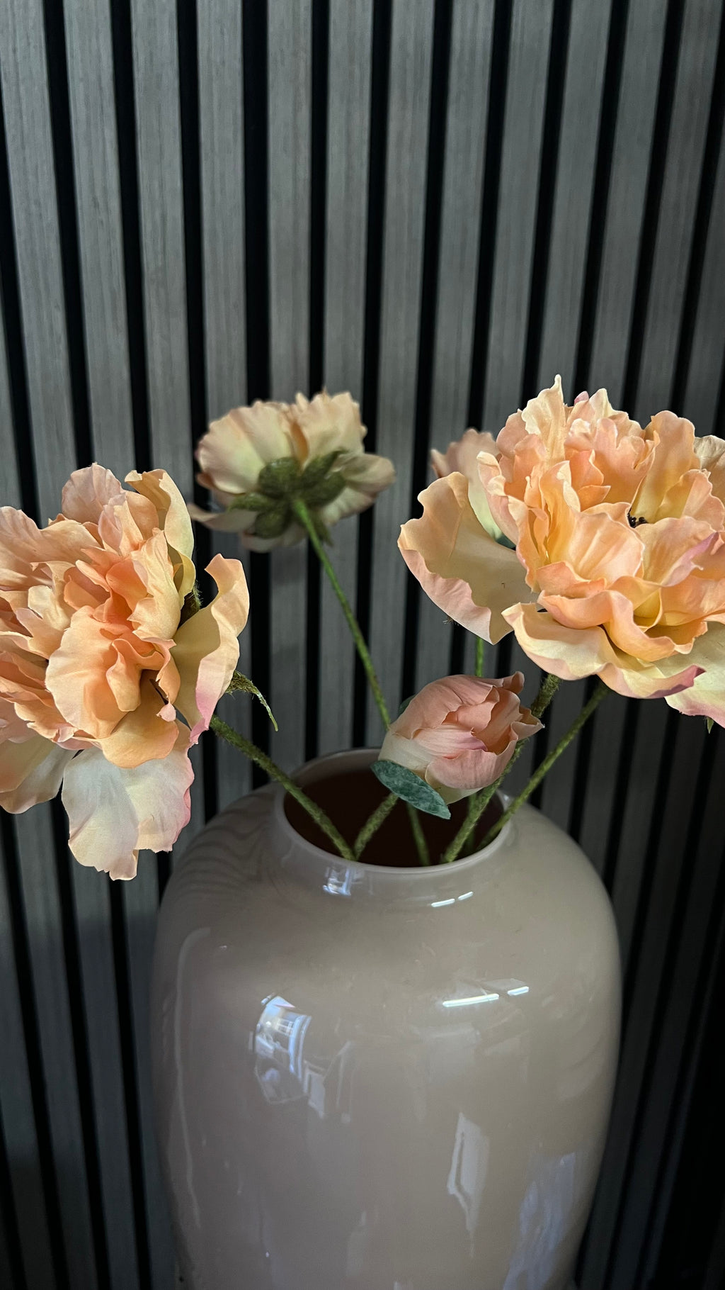 Kunsttak Pioenroos Zalm – Vol en Elegant