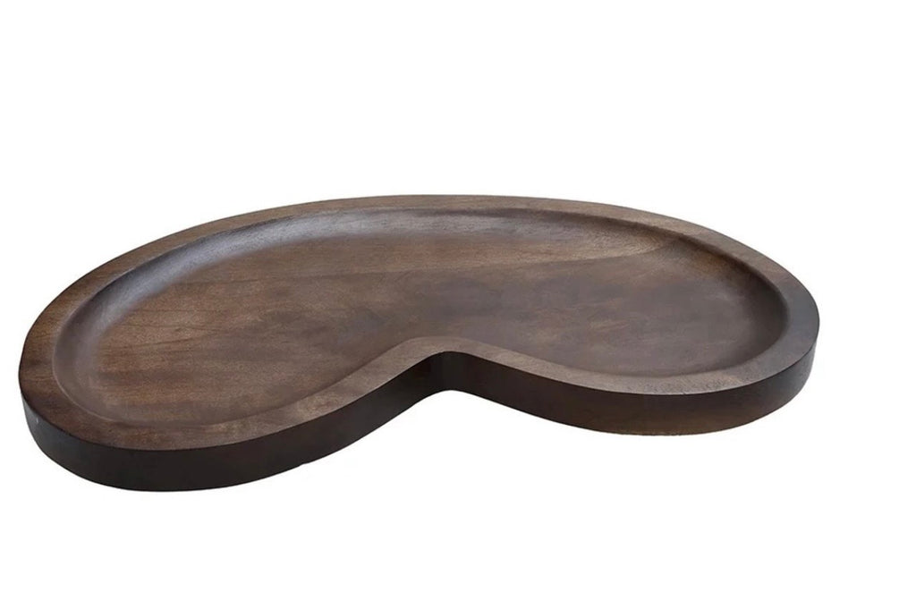 Houten Dienblad Vase The World Villeta S Bruin – 45 x 24 cm