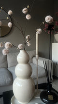 Pompom Takken – Antiek Beige | 110 cm