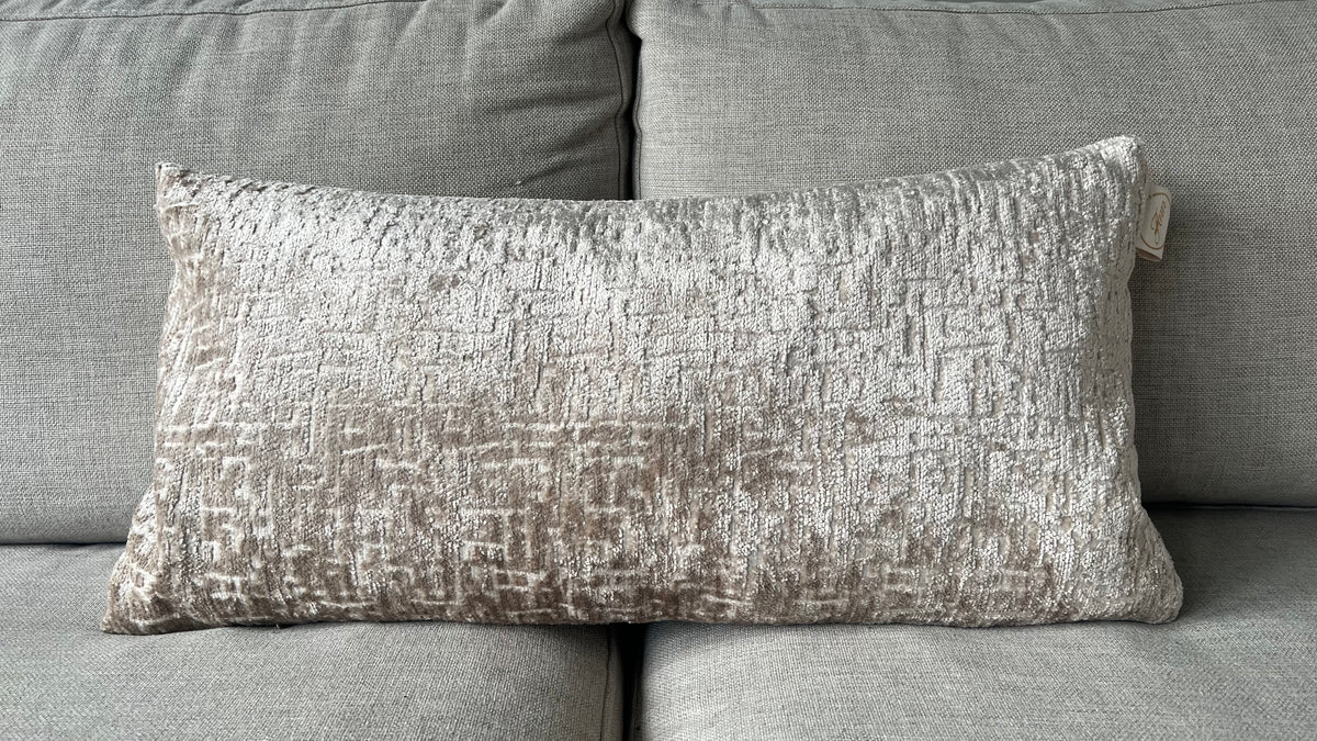 Velvet Dune – Luxe Sierkussen | Champagne Taupe