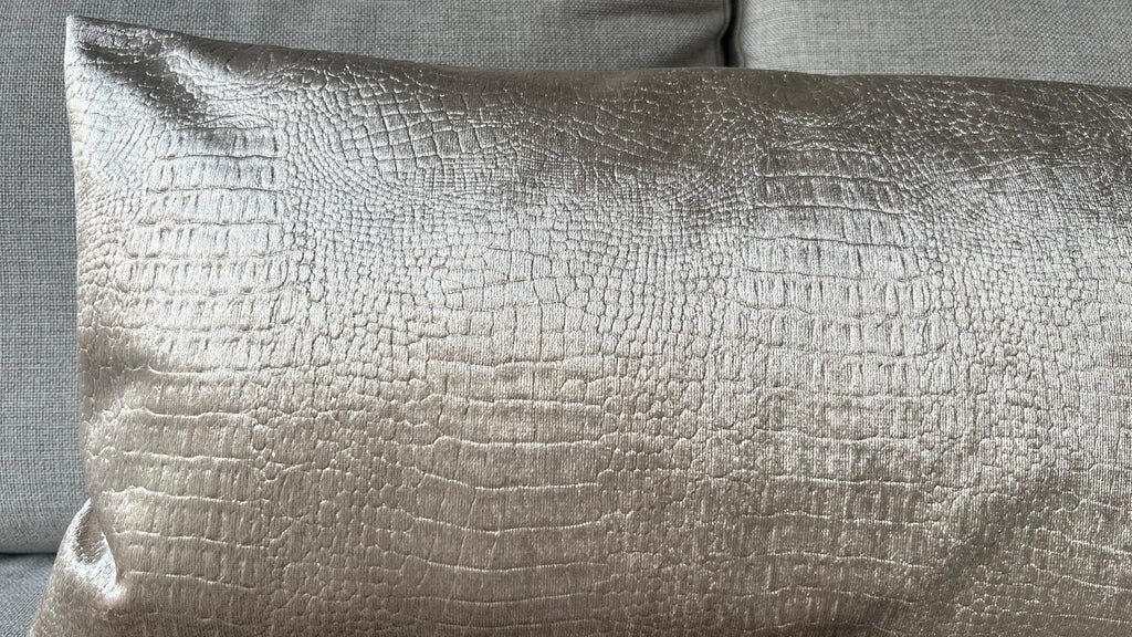 Céleste Champagne Gold – Luxe Sierkussen | Croco Design