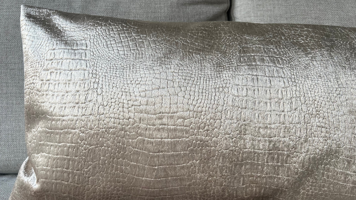 Céleste Champagne Gold – Luxe Sierkussen | Croco Design