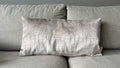 Croco Velvet Beige – Luxe Langwerpig Sierkussen | Croco Design